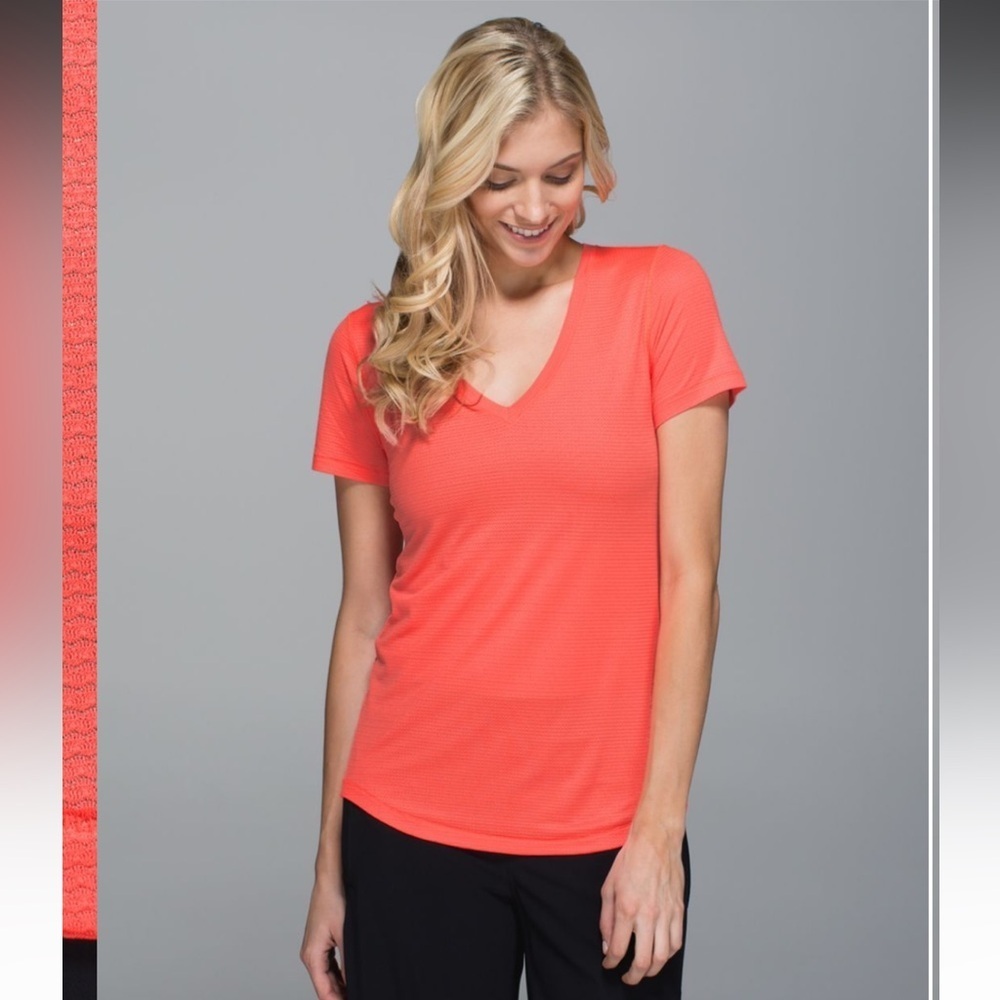 Lululemon What The Sport Tee *Mesh